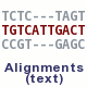 Alignments (text) (Not available)